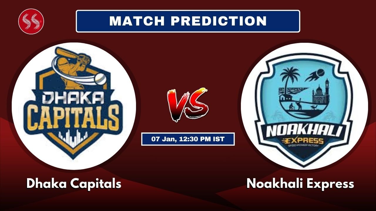 Dhaka Capitals vs Noakhali Express Today's 15th T20 Match Preview & Promising Pitch Report