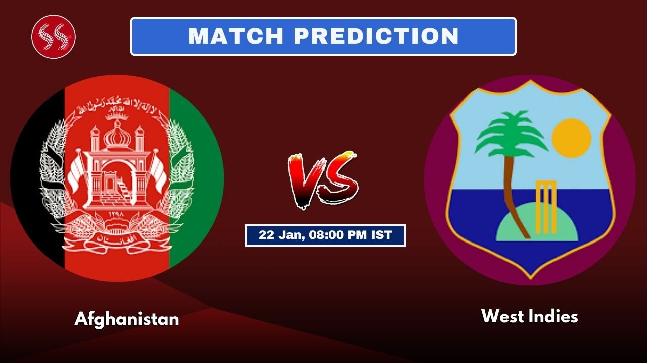 AFG vs WI Today's 3rd T20I Match Preview: Explosive Match & Pitch Report