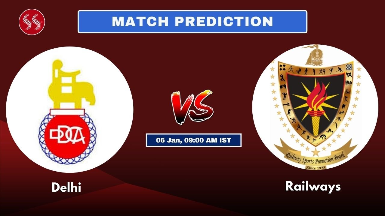 Delhi vs Railways Today's 85th ODI Match Preview & Promising Pitch Report
