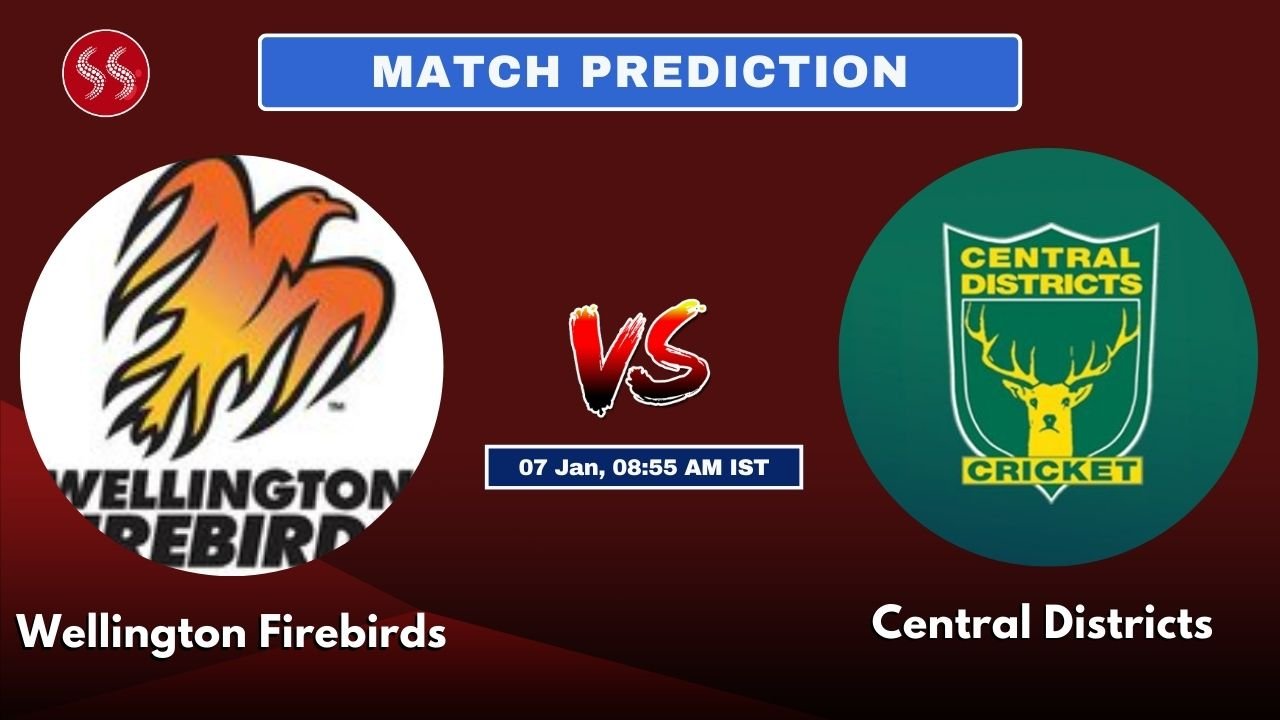 Wellington Firebirds vs Central Districts Today's 12th T20 Match Preview: Explosive Match & Pitch Report