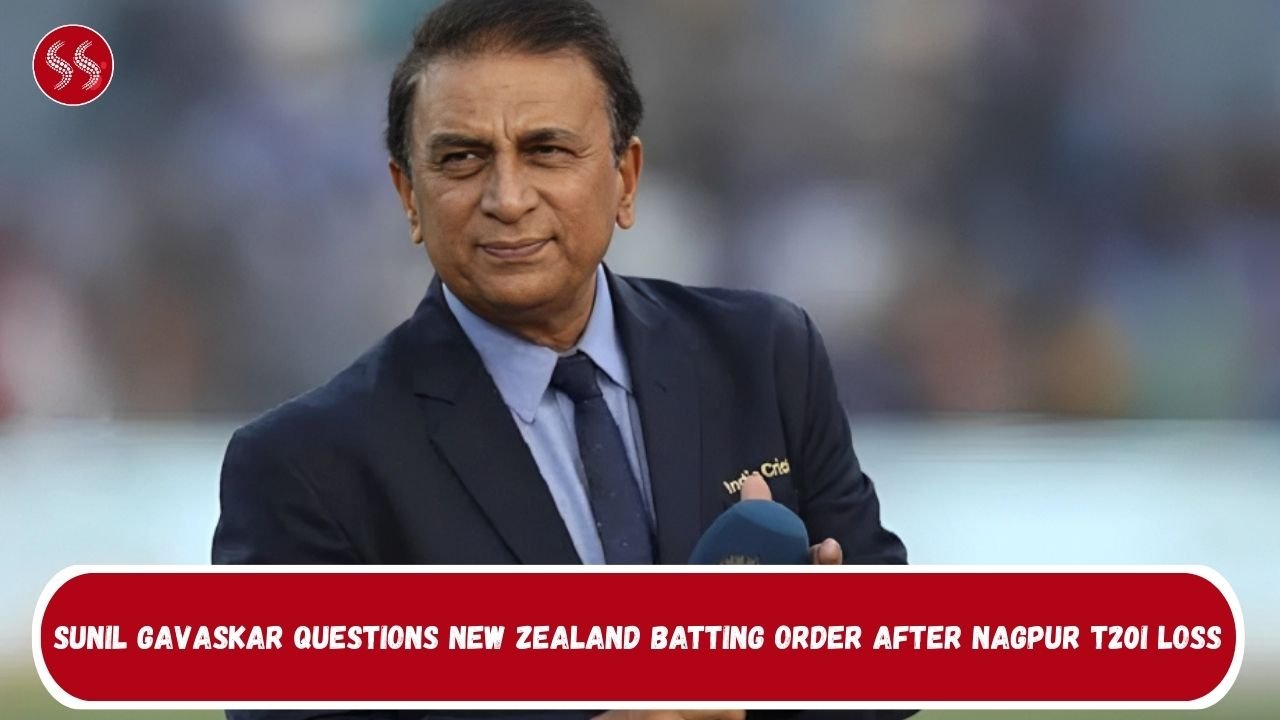 Sunil Gavaskar Questions New Zealand Batting Order After Nagpur T20I Loss