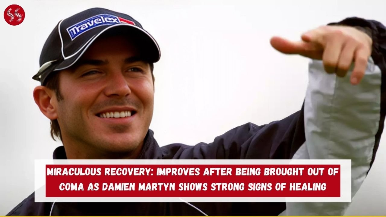 Miraculous recovery: improves after being brought out of coma as Damien Martyn shows strong signs of healing 2 Miraculous recovery: improves after being brought out of coma as Damien Martyn shows strong signs of healing