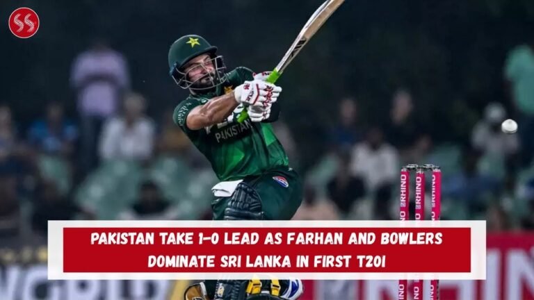 Pakistan take 1-0 lead as Farhan and bowlers dominate Sri Lanka in first T20I