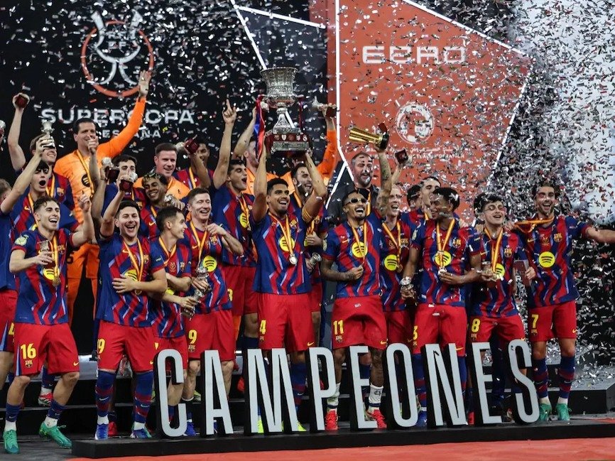 Barcelona beat Real Madrid in El Clasico to retain Spanish Super Cup