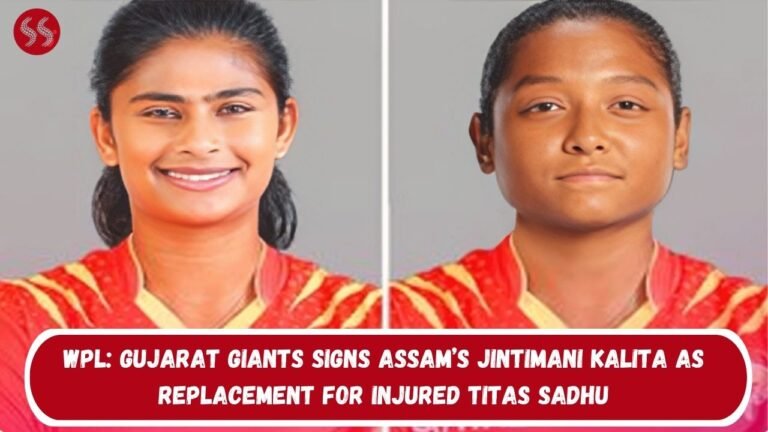 WPL: Gujarat Giants signs Assam’s Jintimani Kalita as replacement for injured Titas Sadhu