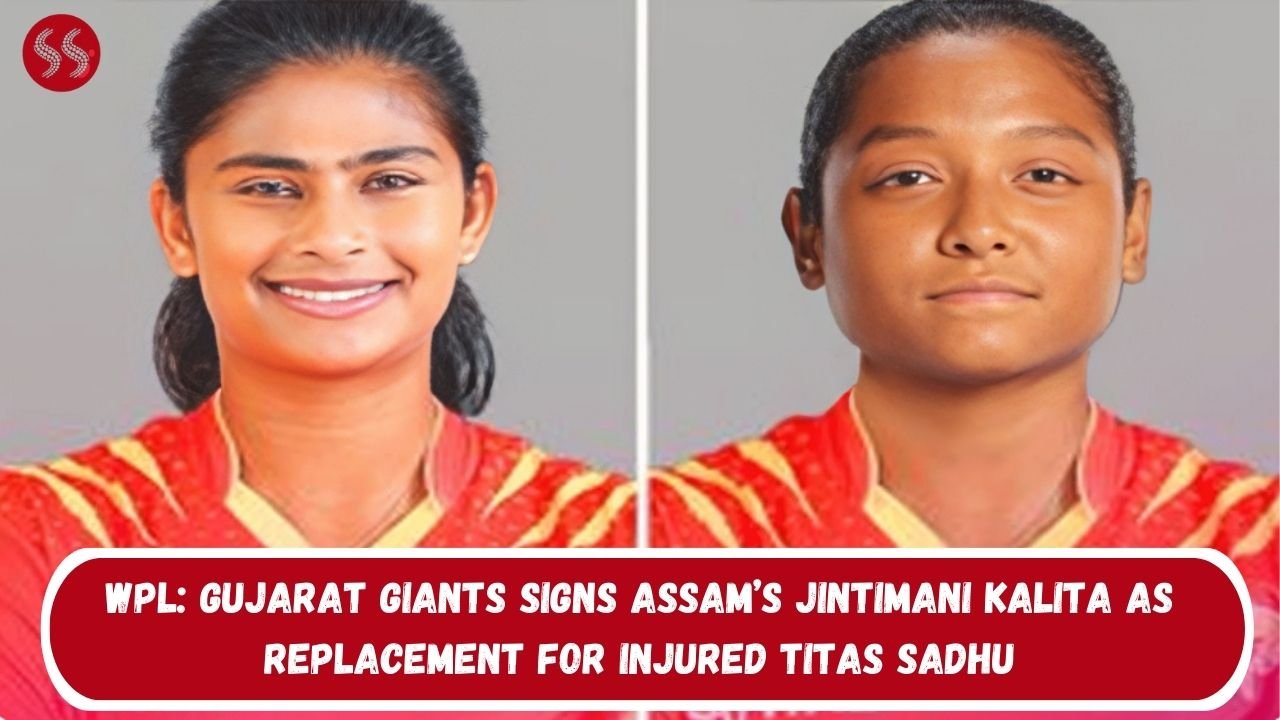 WPL: Gujarat Giants signs Assam’s Jintimani Kalita as replacement for injured Titas Sadhu