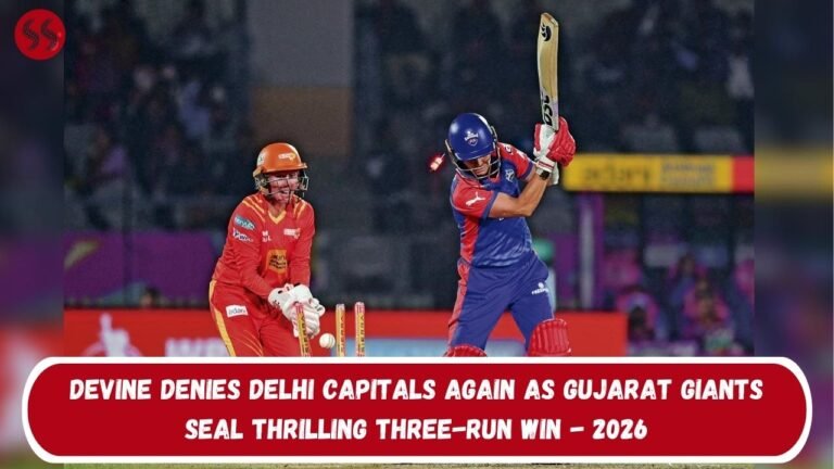 Devine Denies Delhi Capitals Again as Gujarat Giants Seal Thrilling Three-Run Win - 2026