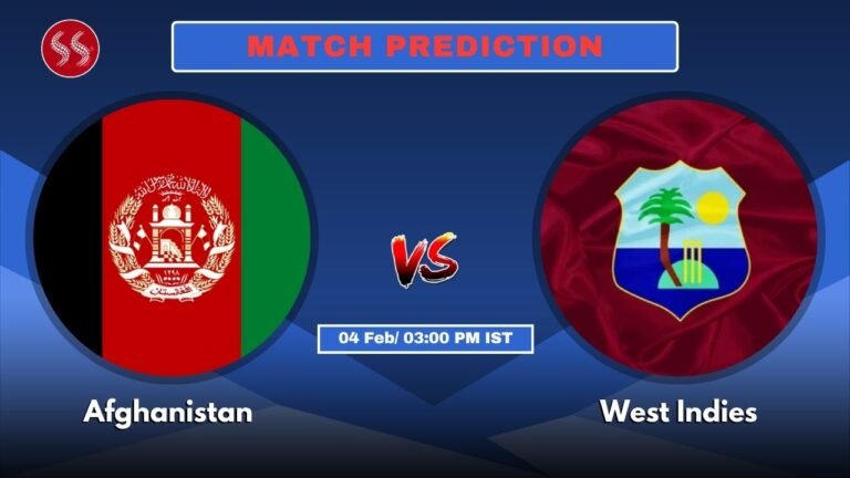 Afghanistan vs West Indies Today’s 8th T20I Match Preview: Explosive Match & Pitch Report