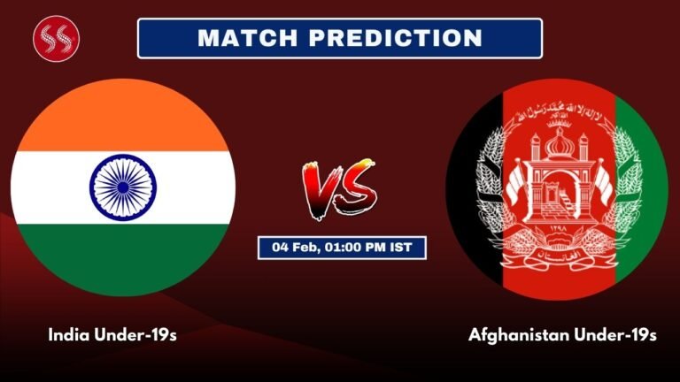 IND-U19 vs AFG-U19 Today's 2nd ODI Semi Final Match Preview: Explosive Match & Pitch Report