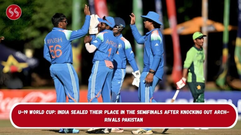 U-19 World Cup: India sealed their place in the semifinals after knocking out arch-rivals Pakistan