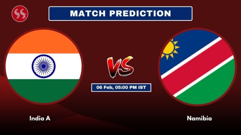 IND-A vs NAM Today's 16th T20 Match Preview: Explosive Match & Pitch Report