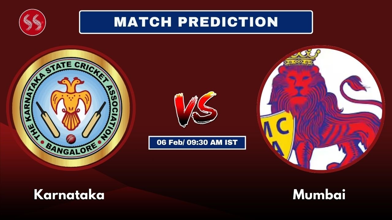 Karnataka vs Mumbai Today’s 4th Quarter Final Match Preview: Explosive Match & Pitch Report