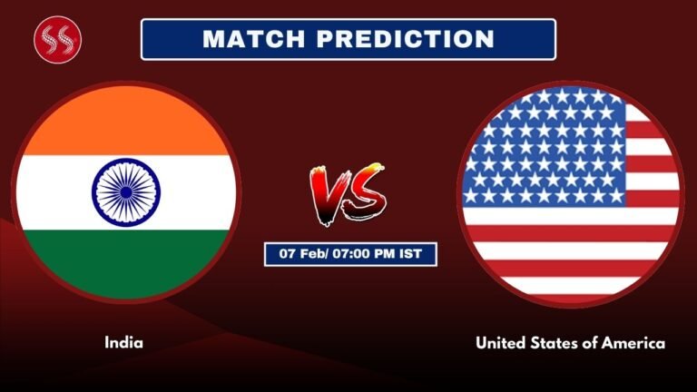 IND vs USA Today's 3rd T20I Match Preview: Explosive Match & Pitch Report