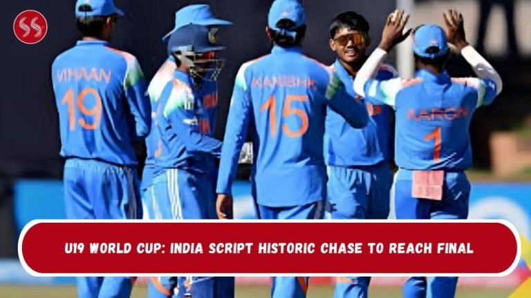 U19 World Cup: India Script Historic Chase to Reach Final