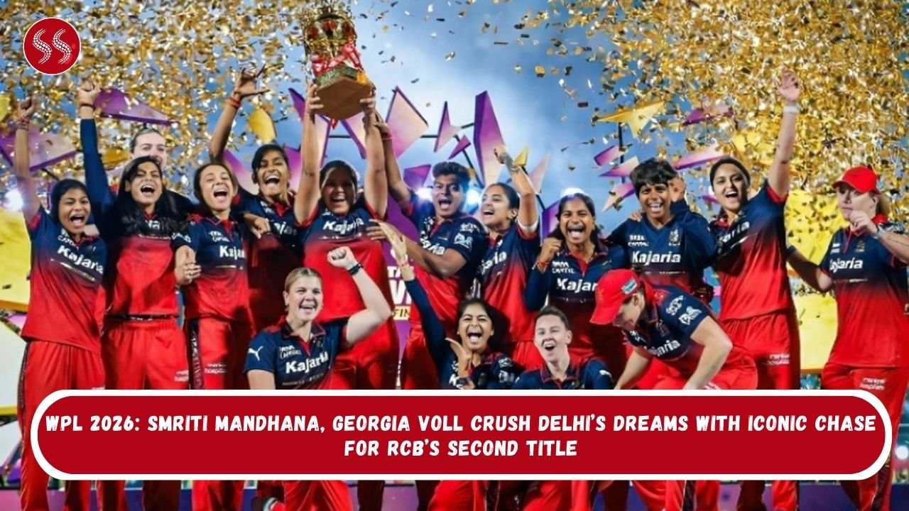 WPL 2026: Smriti Mandhana, Georgia Voll Crush Delhi’s Dreams with Iconic Chase for RCB’s Second Title