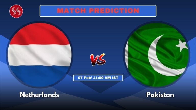 Netherlands vs Pakistan Today’s 1st T20I Match Preview: Explosive Match & Pitch Report