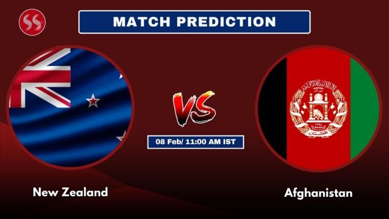 NZ vs AFG Today's 4th T20I Match Preview: Explosive Match & Pitch Report