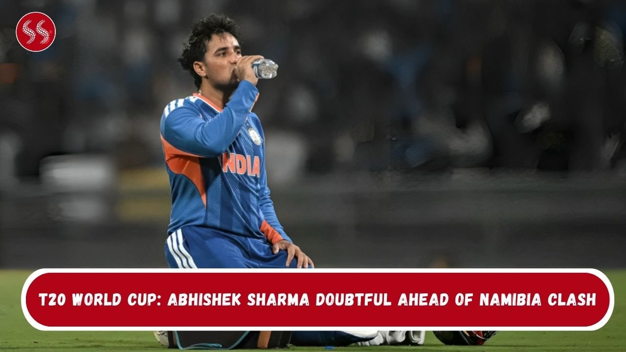 T20 World Cup: Abhishek Sharma Doubtful Ahead of Namibia Clash