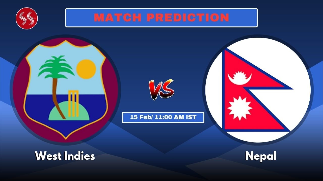 WI vs NEP Today's 25th T20I Match Preview: Explosive Match & Pitch Report