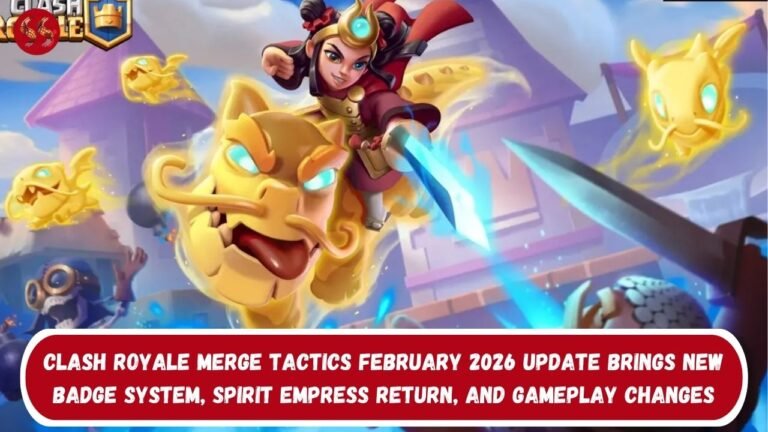 Clash Royale Merge Tactics February 2026 Update Brings New Badge System, Spirit Empress Return, and Gameplay Changes
