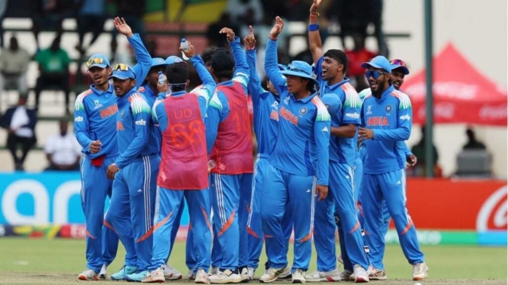 India Clinch U19 Cricket World Cup Title For the Second time with Dominant Batting Display