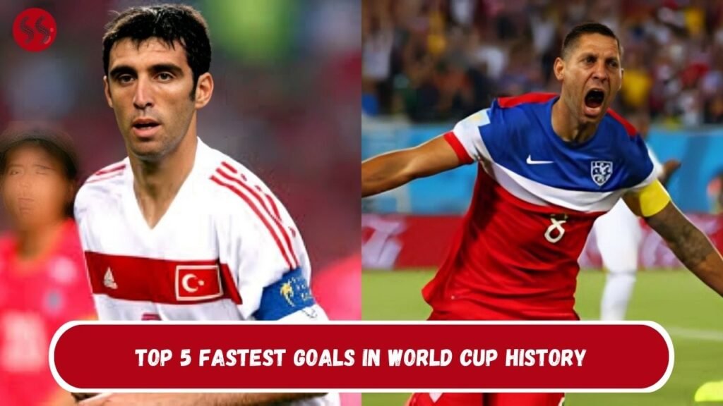 Top 5 Fastest Goals in World Cup History 13 Top 5 Fastest Goals in World Cup History