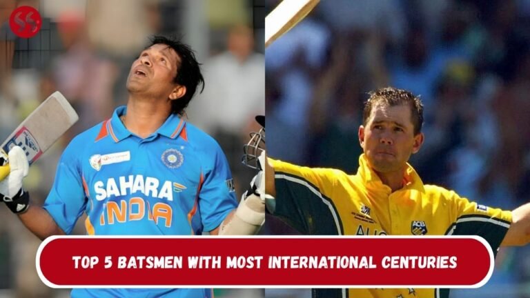 Top 5 Batsmen With Most International Centuries