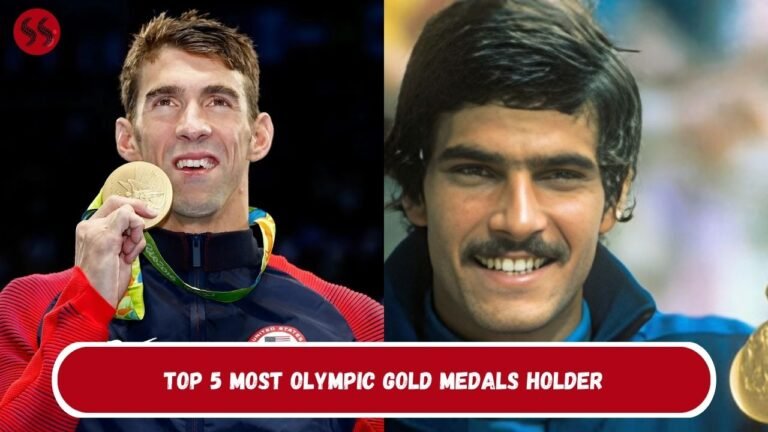 Top 5 Most Olympic Gold Medals Holder