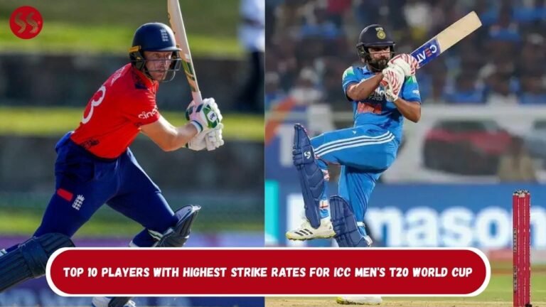 Top 10 Players With Highest Strike Rates For ICC Men's T20 World Cup
