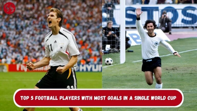 Top 5 Football Players With Most Goals in a Single World Cup