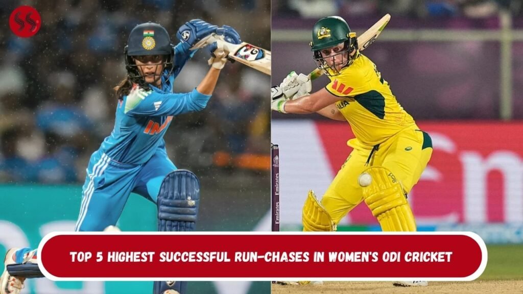 Top 5 Highest Successful Run-Chases in Women's ODI Cricket