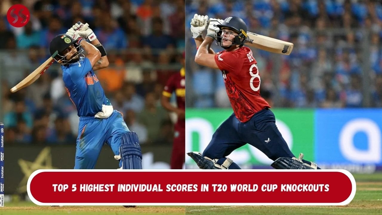 Top 5 Highest Individual Scores in T20 World Cup Knockouts
