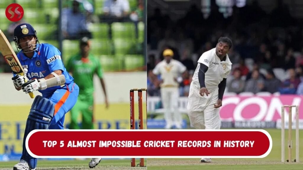 Top 5 Almost Impossible Cricket Records in History 13 Top 5 Almost Impossible Cricket Records in History