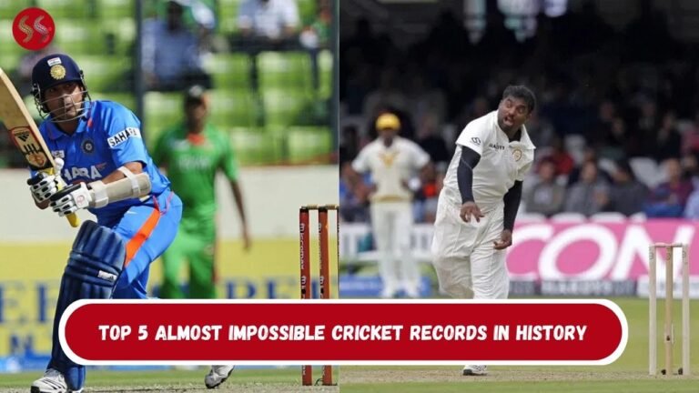 Top 5 Almost Impossible Cricket Records in History