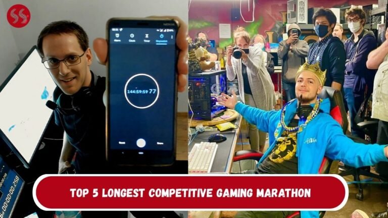 Top 5 Longest Competitive Gaming Marathon