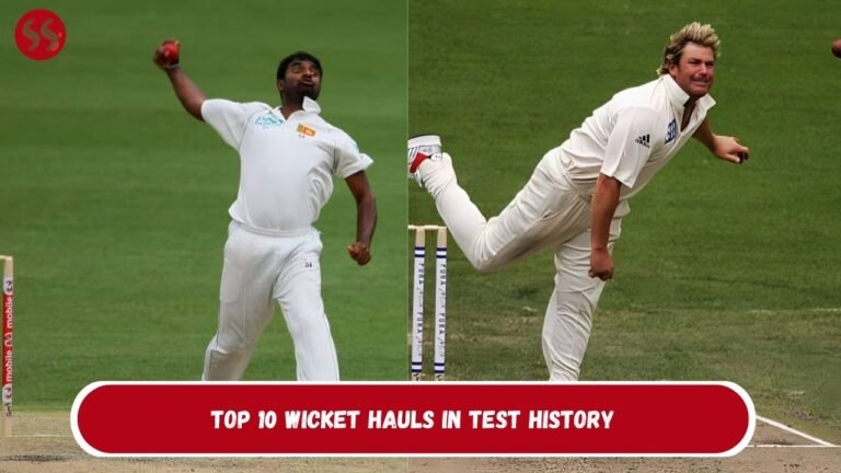 Top 10 Wicket Hauls in Test History