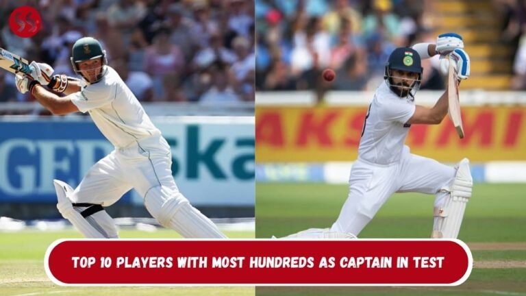 Top 10 Players with most Hundreds as Captain in Test