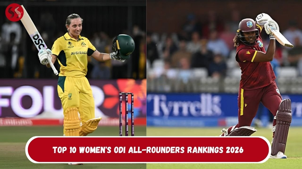 Top 10 Women's ODI All-Rounders Rankings 2026