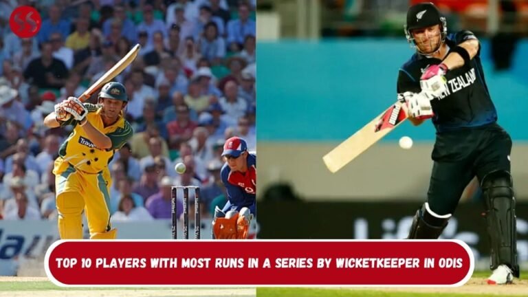 Top 10 Players With Most Runs in a Series by WicketKeeper in ODIs
