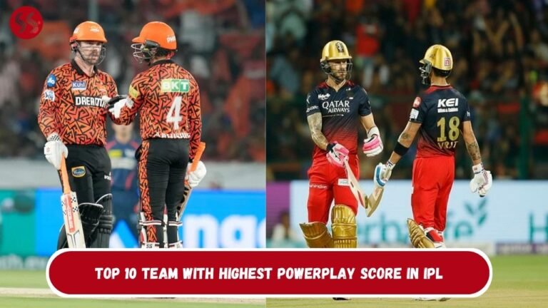 Top 10 Team With Highest Powerplay Score in IPL