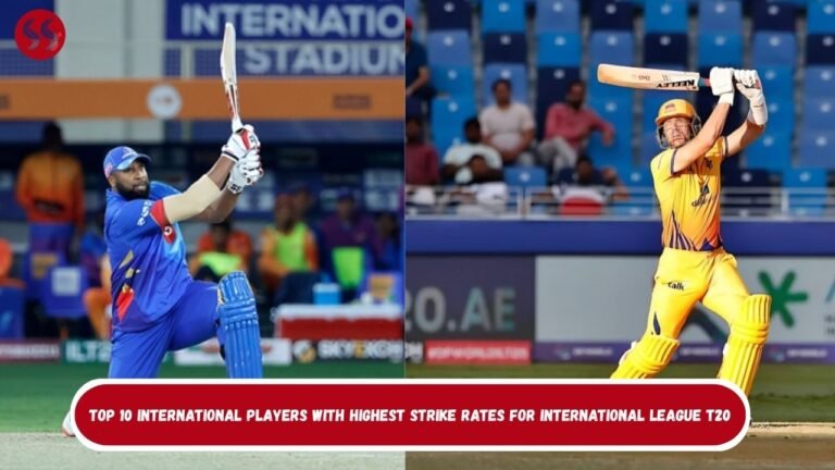 Top 10 International Players With Highest Strike Rates For International League T20