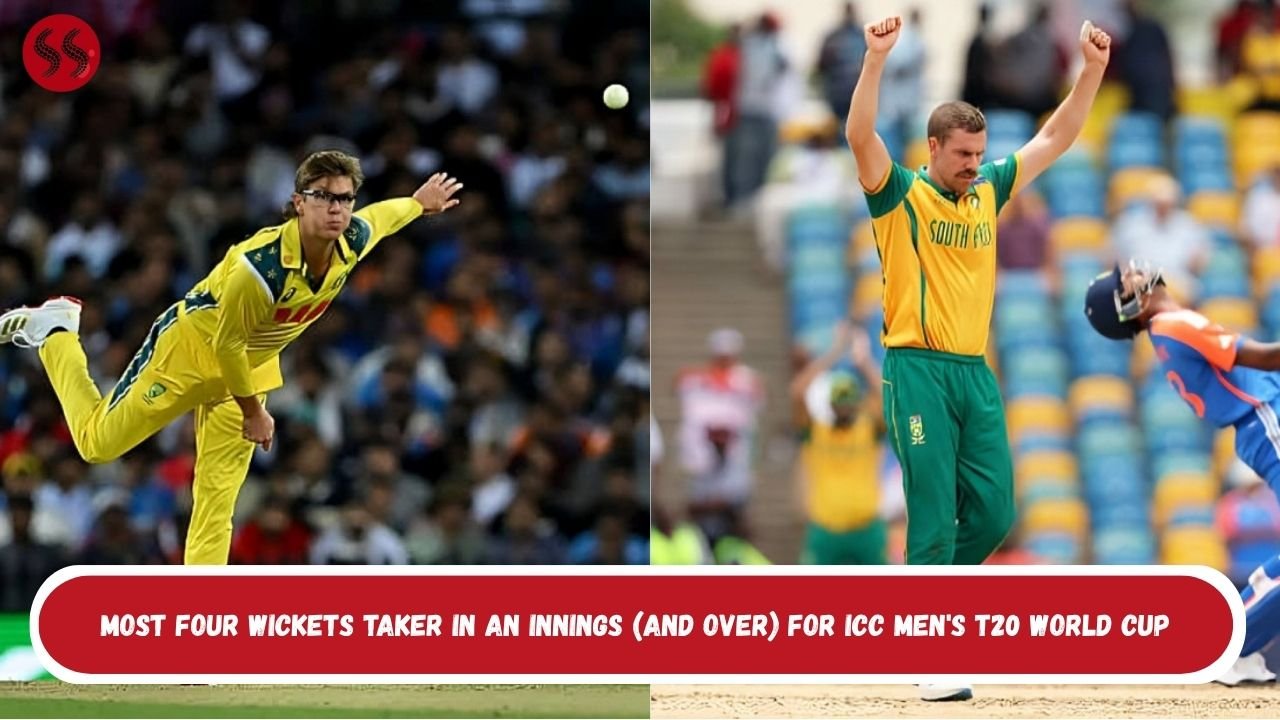 Most Four Wickets Taker in an Innings (and Over) For ICC Men's T20 World Cup