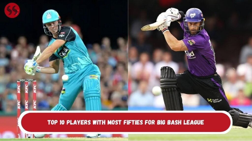 Top 10 Players With Most Fifties For Big Bash League