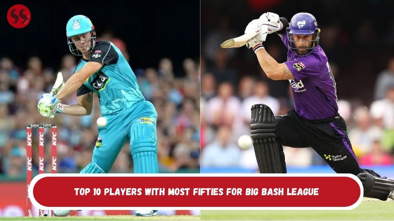 Top 10 Players With Most Fifties For Big Bash League