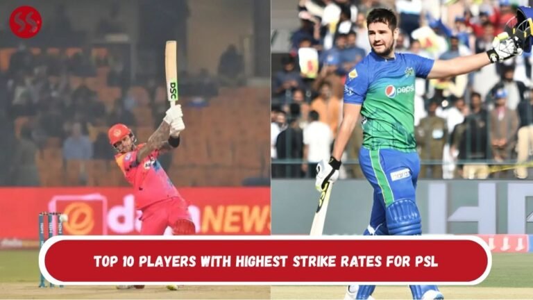 Top 10 Players With Highest Strike Rates For PSL